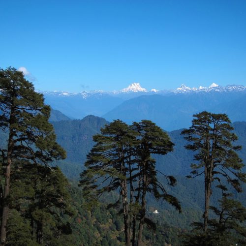 Dochu-La-Pass, Himalayas