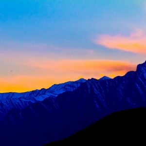 Rohtang Pass, Sunset